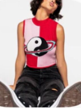 Dressed in Lala Out of This World Knit Tank